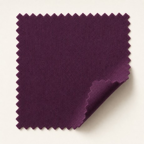 Plum compression knit for fitted custom trainingwear