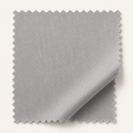 Silver-grey interlock knit for smooth sportswear panels