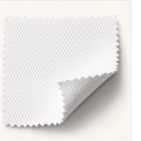 White pearl weave fabric for textured custom sportswear tops
