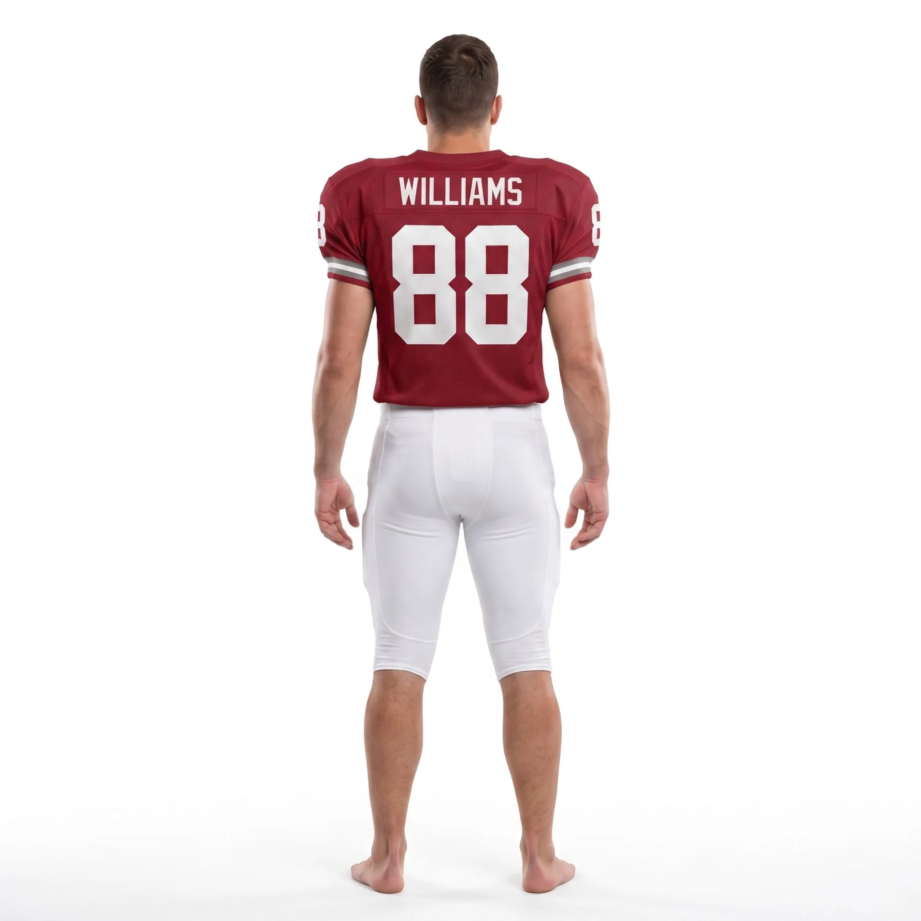 Olinc Sports 170 GSM Loose-Fit American Football Uniform product view 2 for custom manufacturing