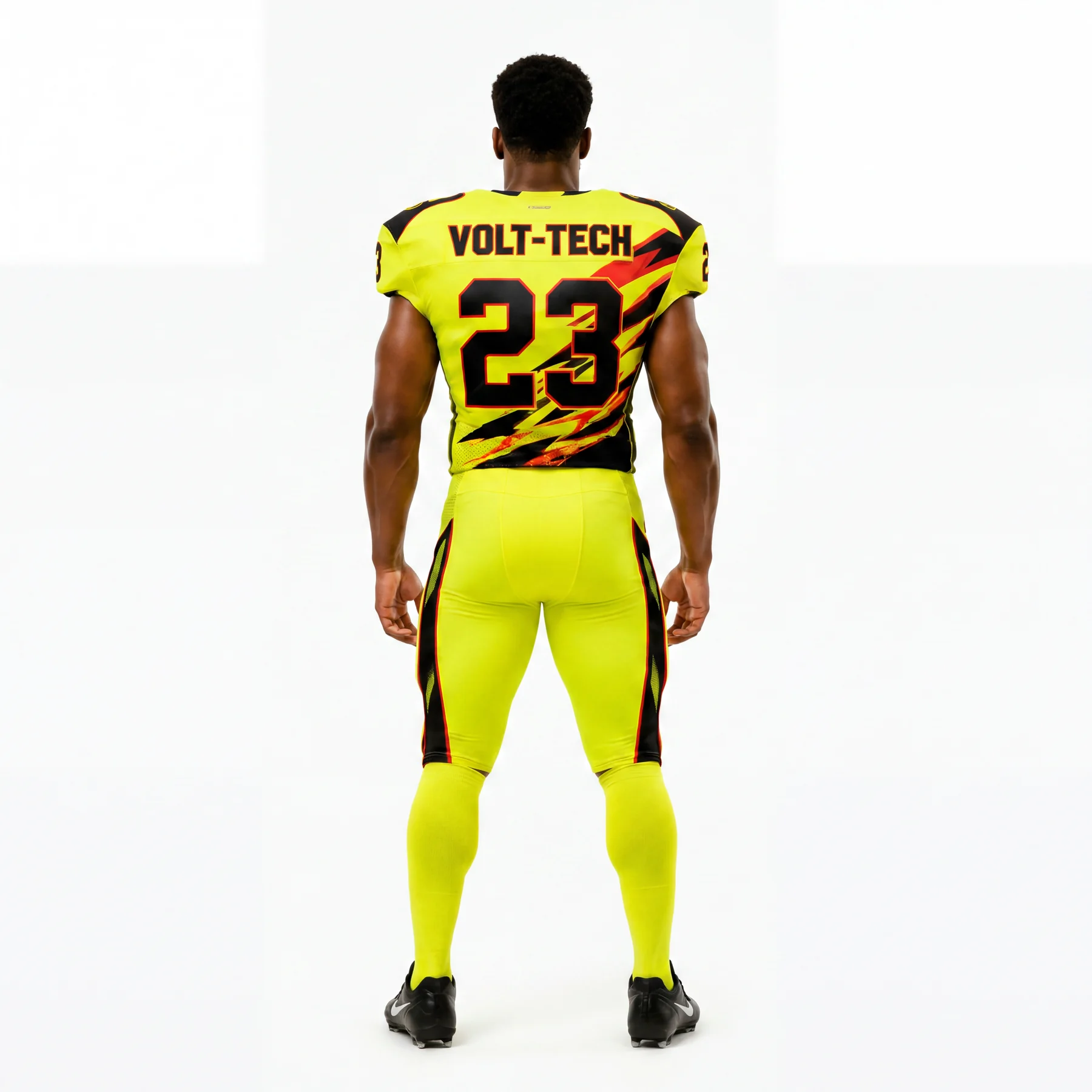 Olinc Sports 280 GSM American Football Uniform Set product view 2 for American Football custom manufacturing