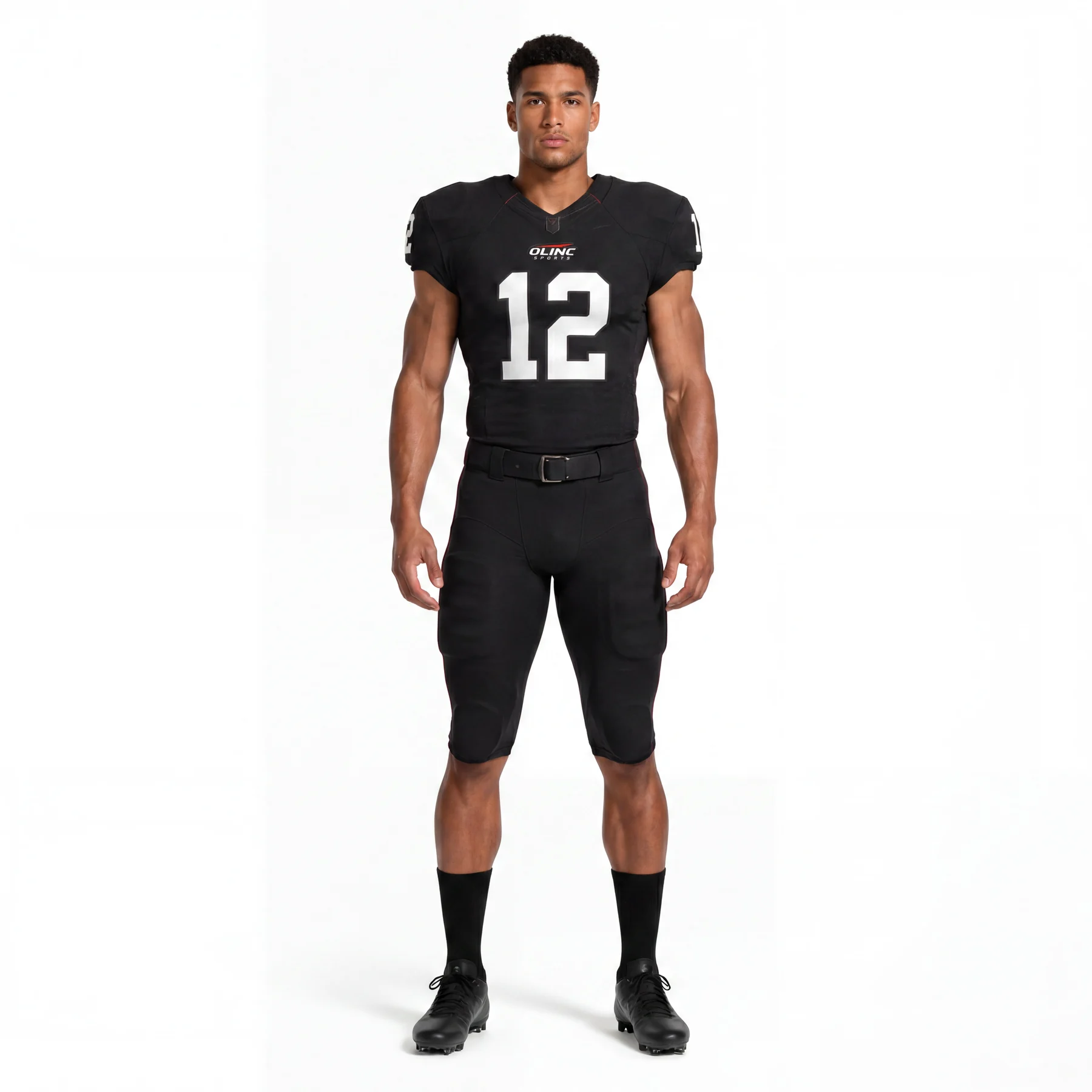 Olinc Sports Minimalist Game Day American Football Uniform product view 1 for American Football custom manufacturing