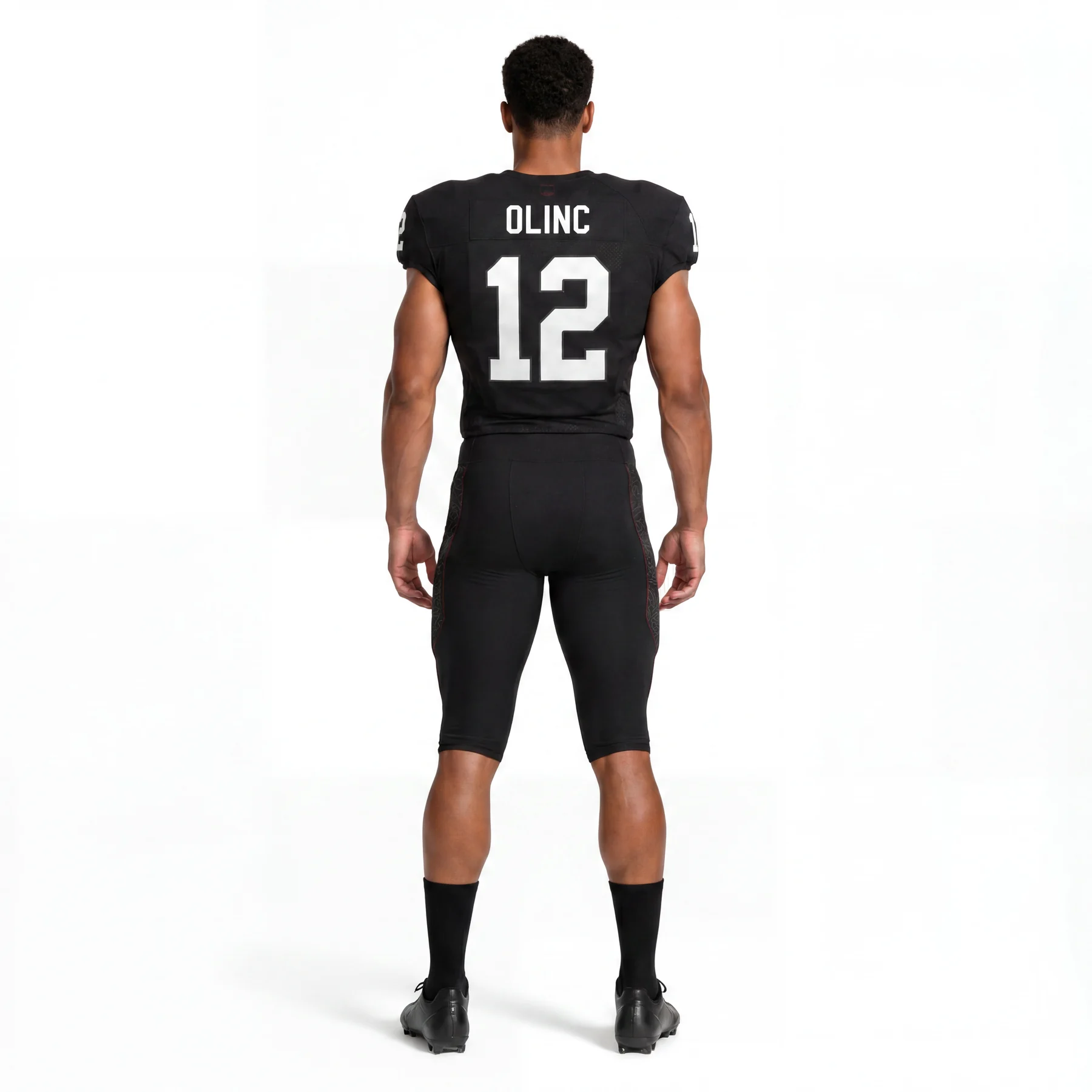 Olinc Sports Minimalist Game Day American Football Uniform product view 2 for American Football custom manufacturing