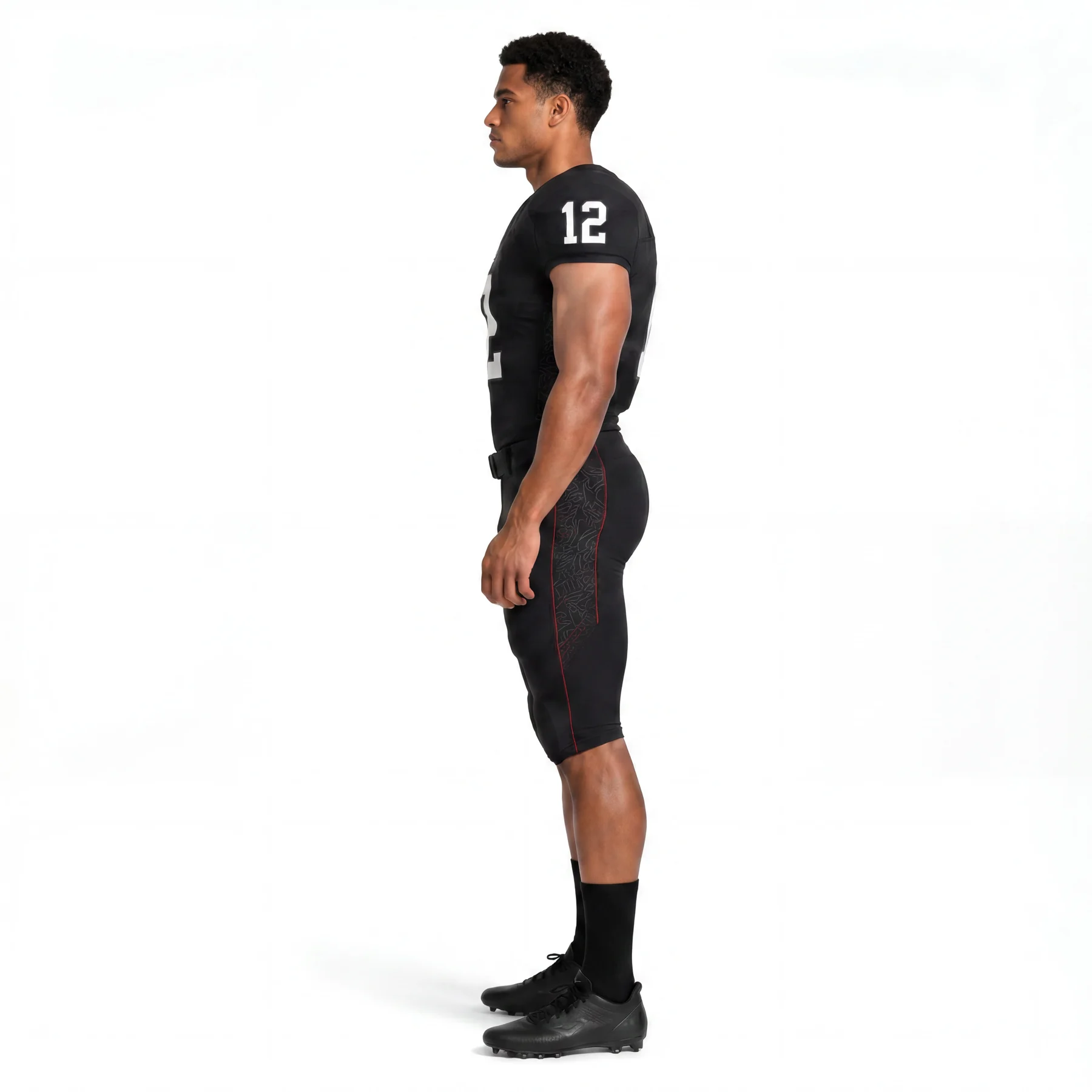 Olinc Sports Minimalist Game Day American Football Uniform product view 3 for American Football custom manufacturing