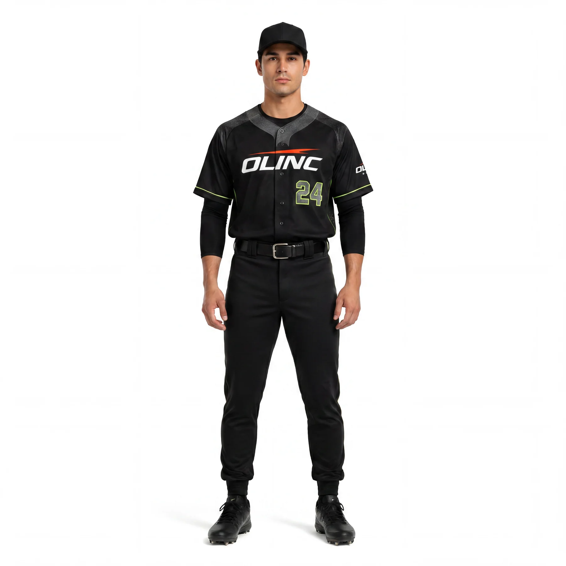 Olinc Sports Double-Knit Pro Baseball Jersey product view