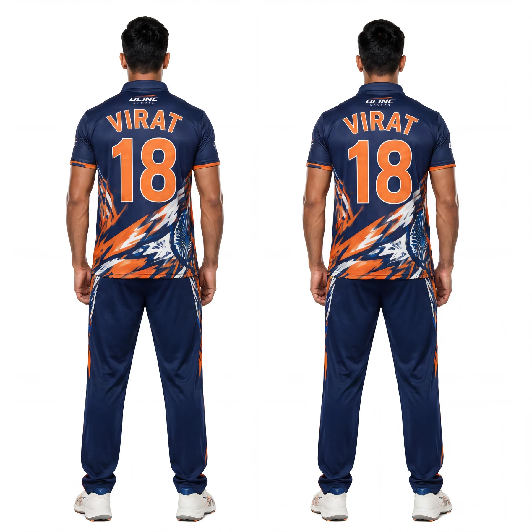 Olinc Sports Full Sublimation T20 Cricket Uniform product view 2 for Cricket custom manufacturing