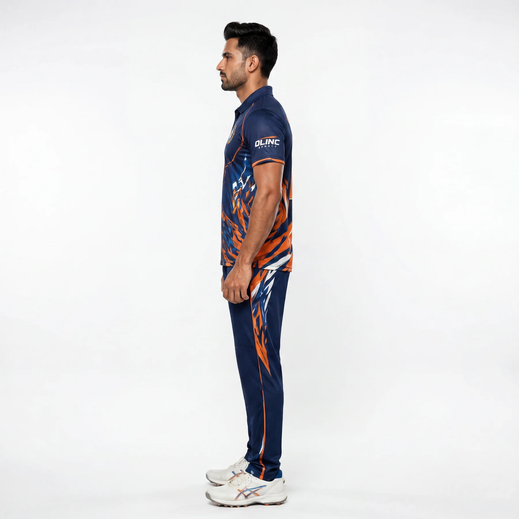 Olinc Sports Full Sublimation T20 Cricket Uniform product view 3 for Cricket custom manufacturing