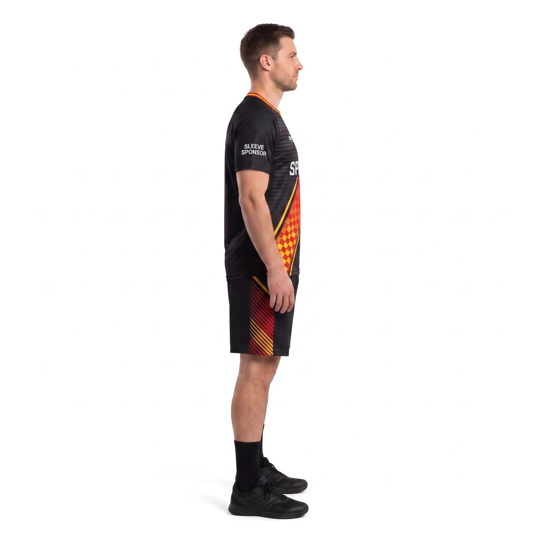 Olinc Sports 150 GSM Slim-Fit Handball Jersey product view 3 for custom manufacturing