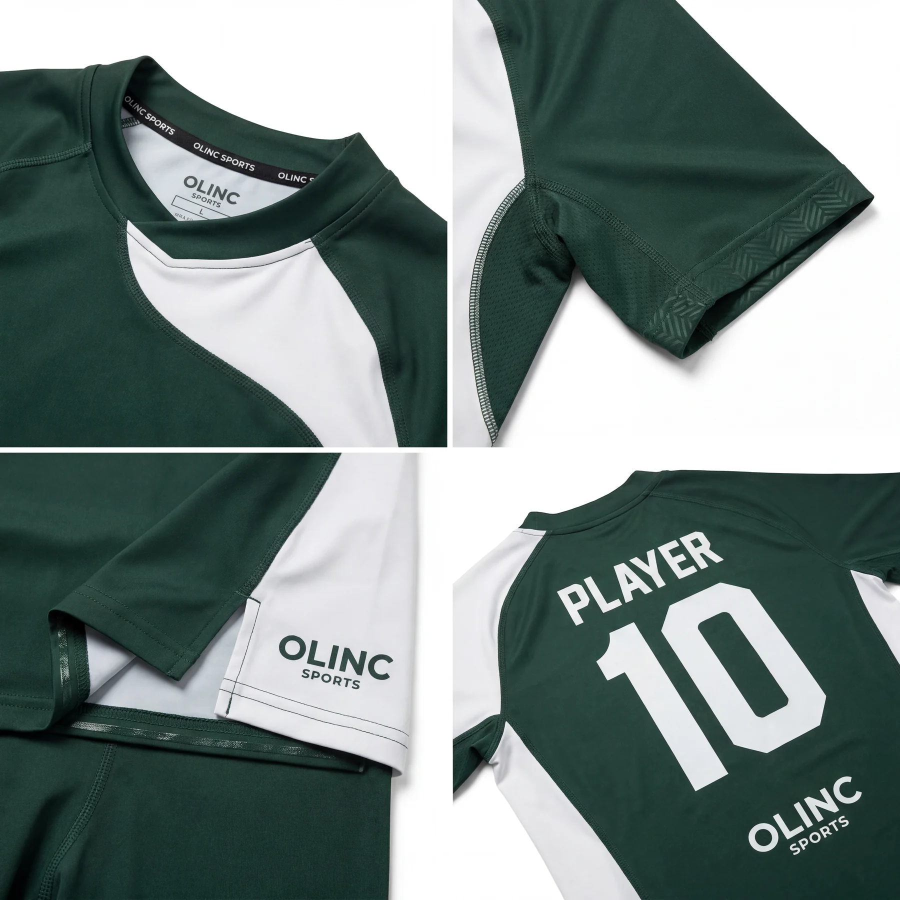 Olinc Sports Box Lacrosse Compression Jersey product view 4 for Lacrosse custom manufacturing