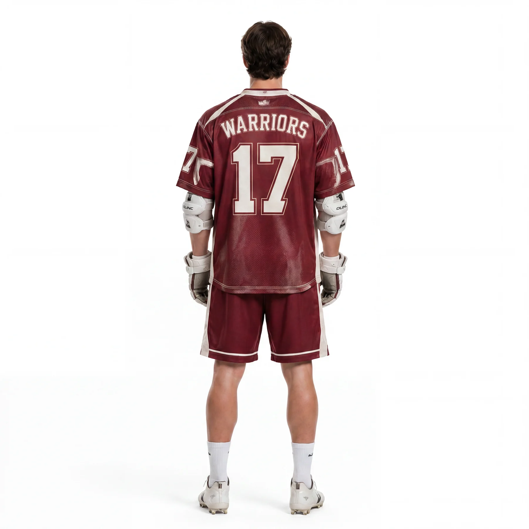 Olinc Sports Retro Field Lacrosse Jersey product view 2 for Lacrosse custom manufacturing