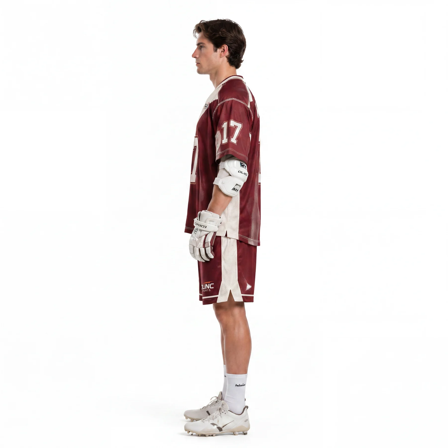 Olinc Sports Retro Field Lacrosse Jersey product view 3 for Lacrosse custom manufacturing
