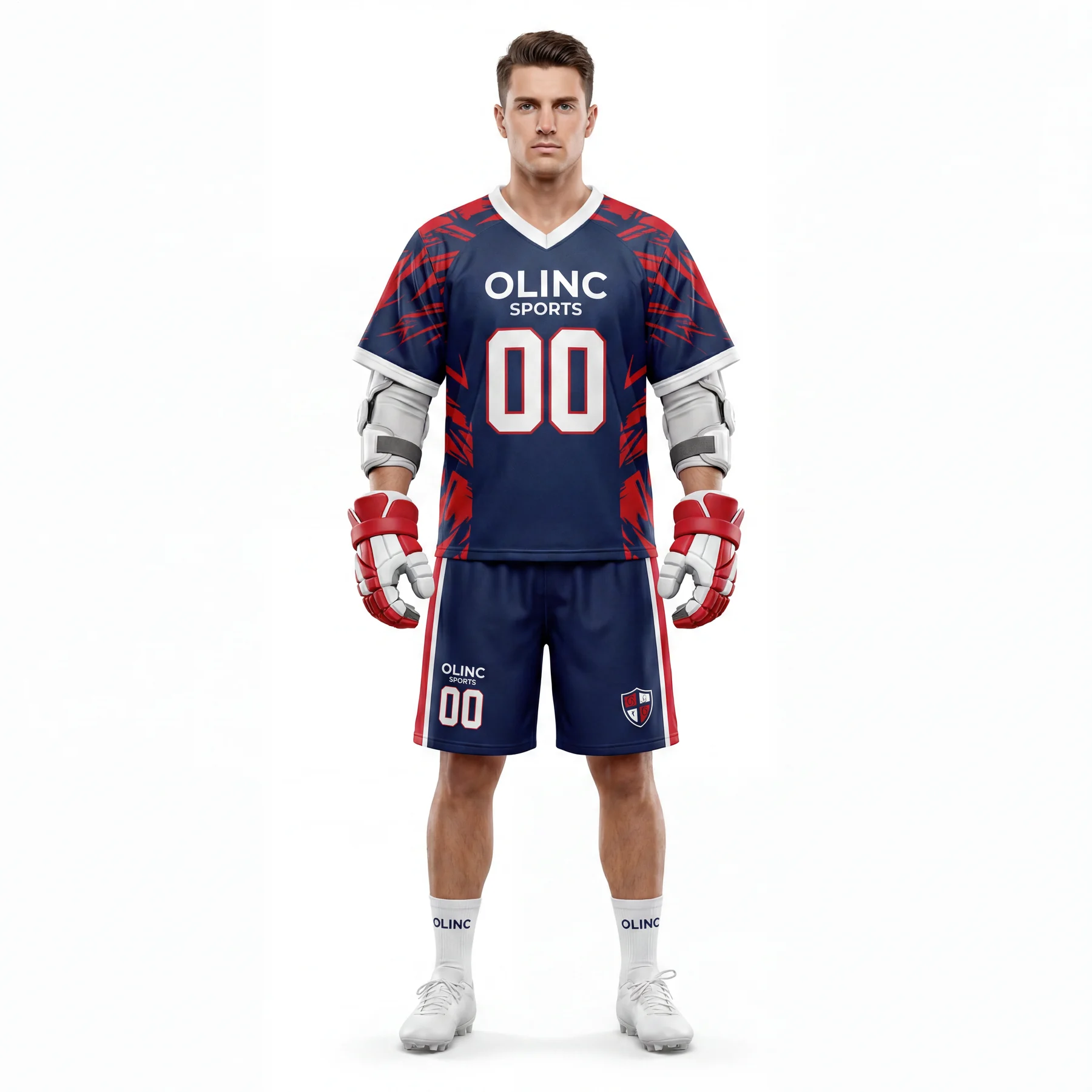 Olinc Sports Reversible Lacrosse Practice Jersey product view 1 for Lacrosse custom manufacturing
