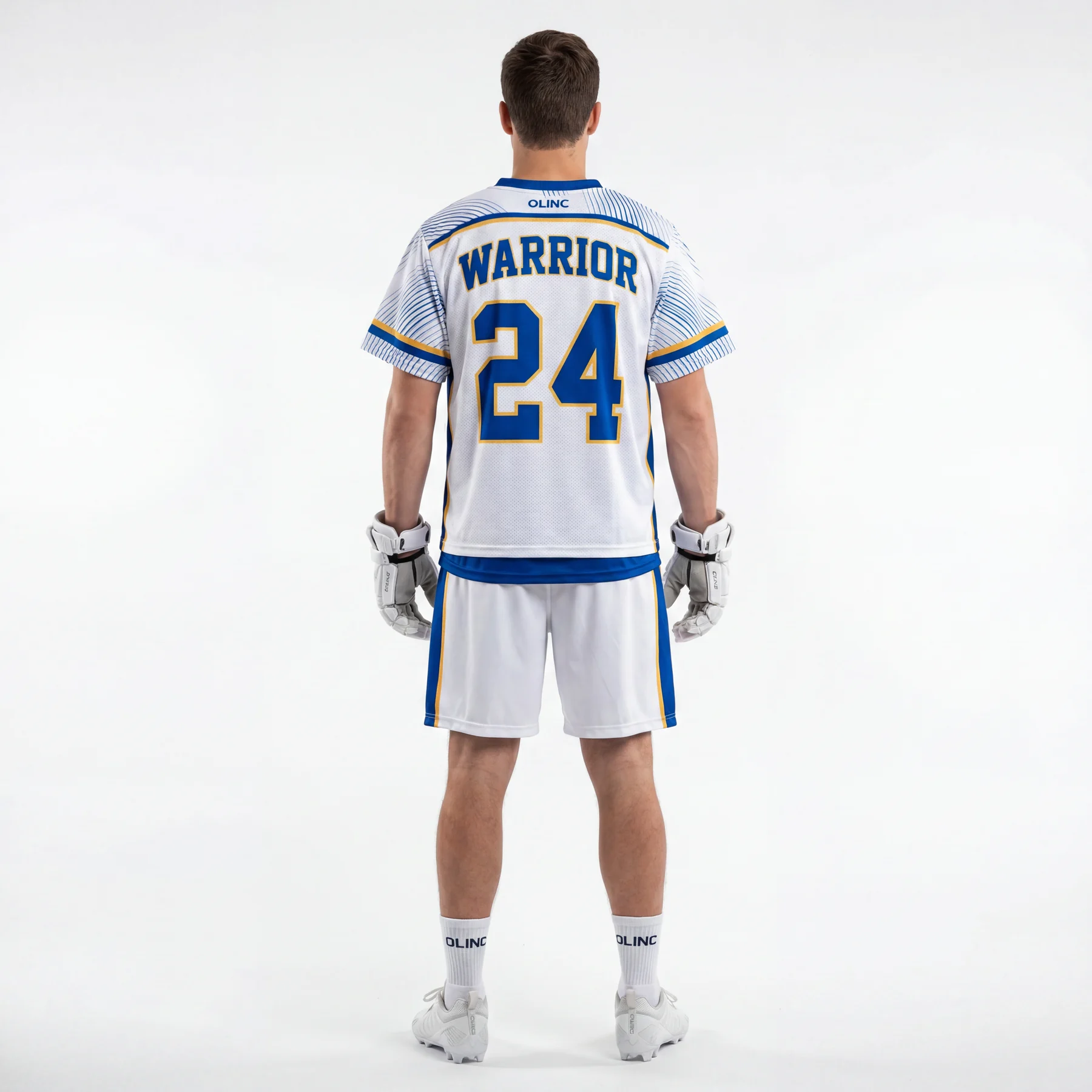 Olinc Sports Reversible Pro-Cut Lacrosse Jersey product view 2 for Lacrosse custom manufacturing