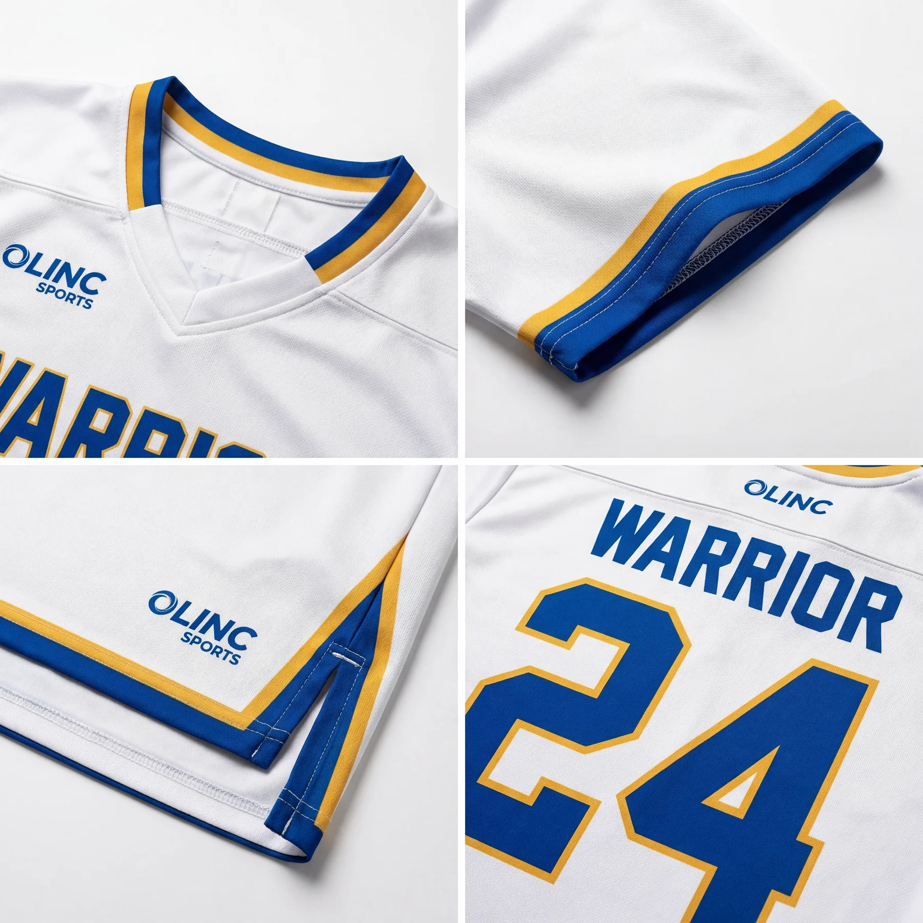 Olinc Sports Reversible Pro-Cut Lacrosse Jersey product view 4 for Lacrosse custom manufacturing