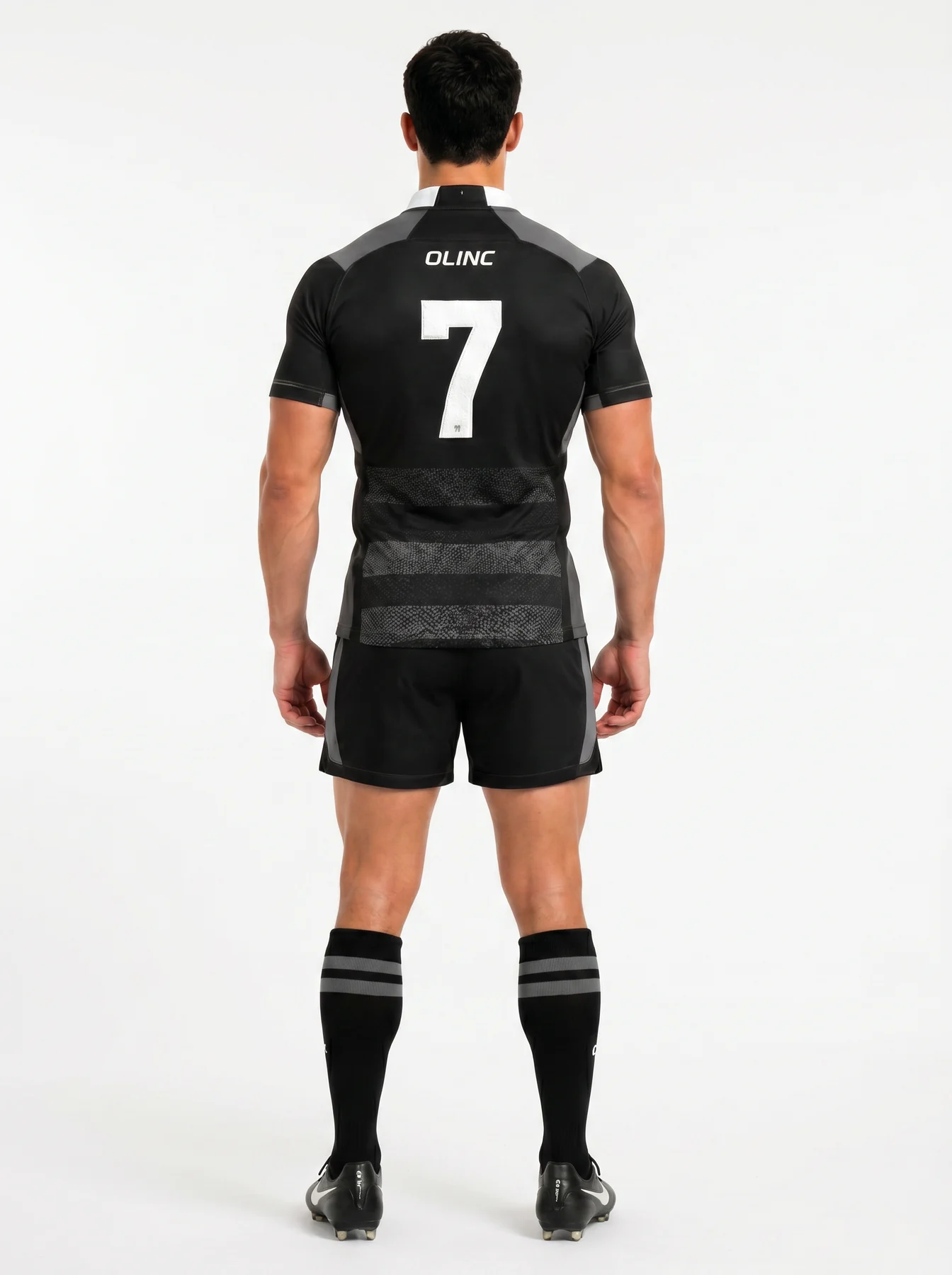 Olinc Sports Polyester Mesh Rugby Match Jersey product view 2 for Rugby custom manufacturing