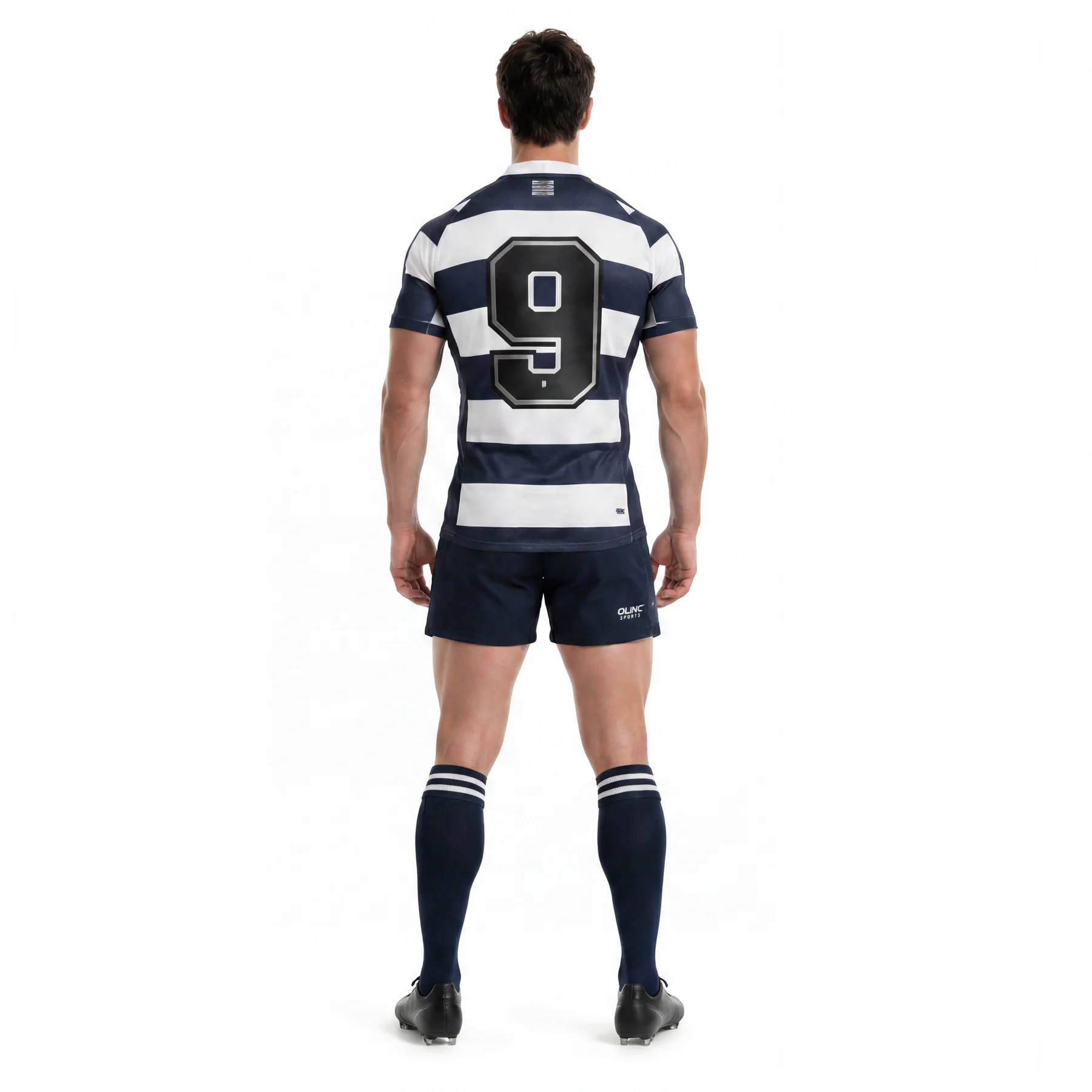 Olinc Sports Slim Fit Sevens Rugby Jersey product view 2 for Rugby custom manufacturing