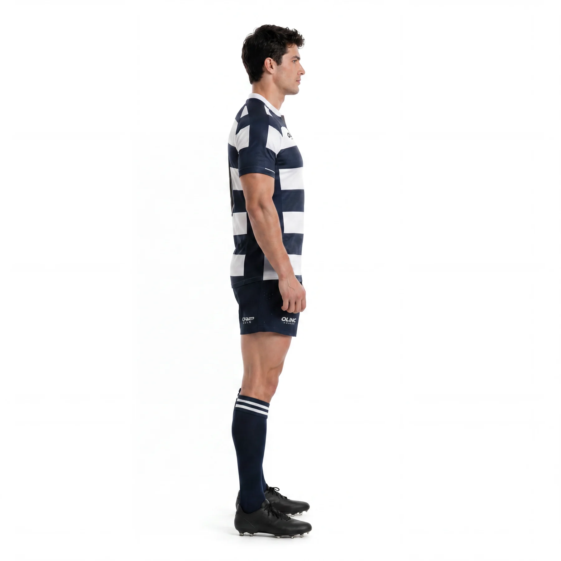 Olinc Sports Slim Fit Sevens Rugby Jersey product view 3 for Rugby custom manufacturing