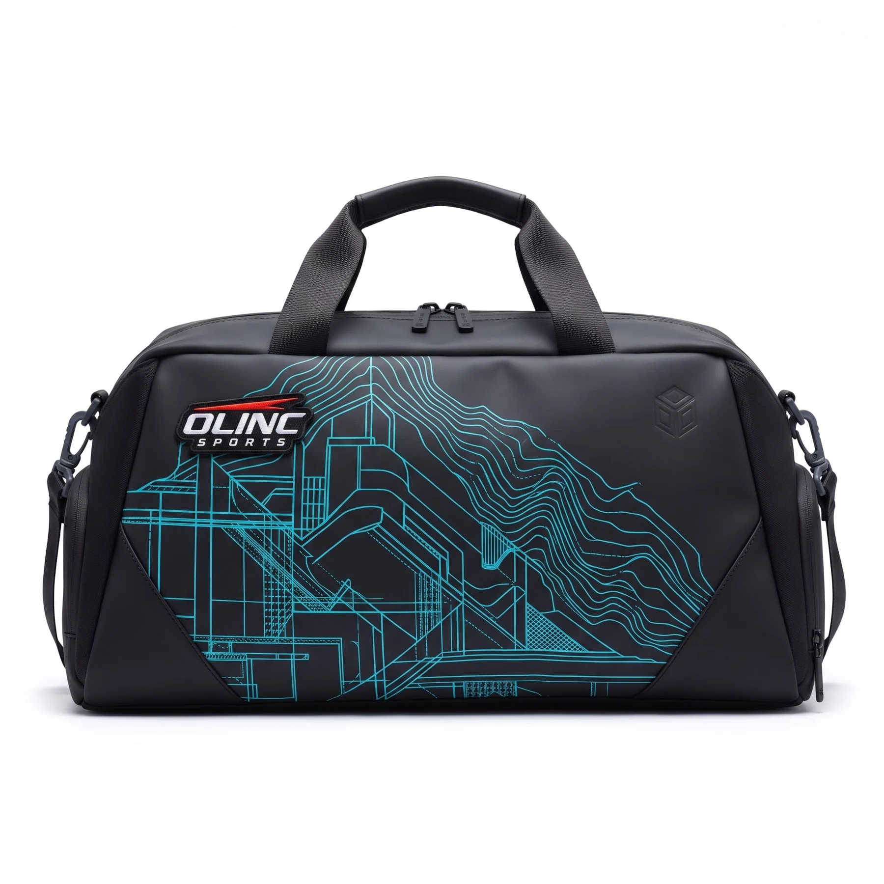 Olinc Sports 840D Ballistic-Nylon Gym Duffel Bag product view 1 for custom manufacturing