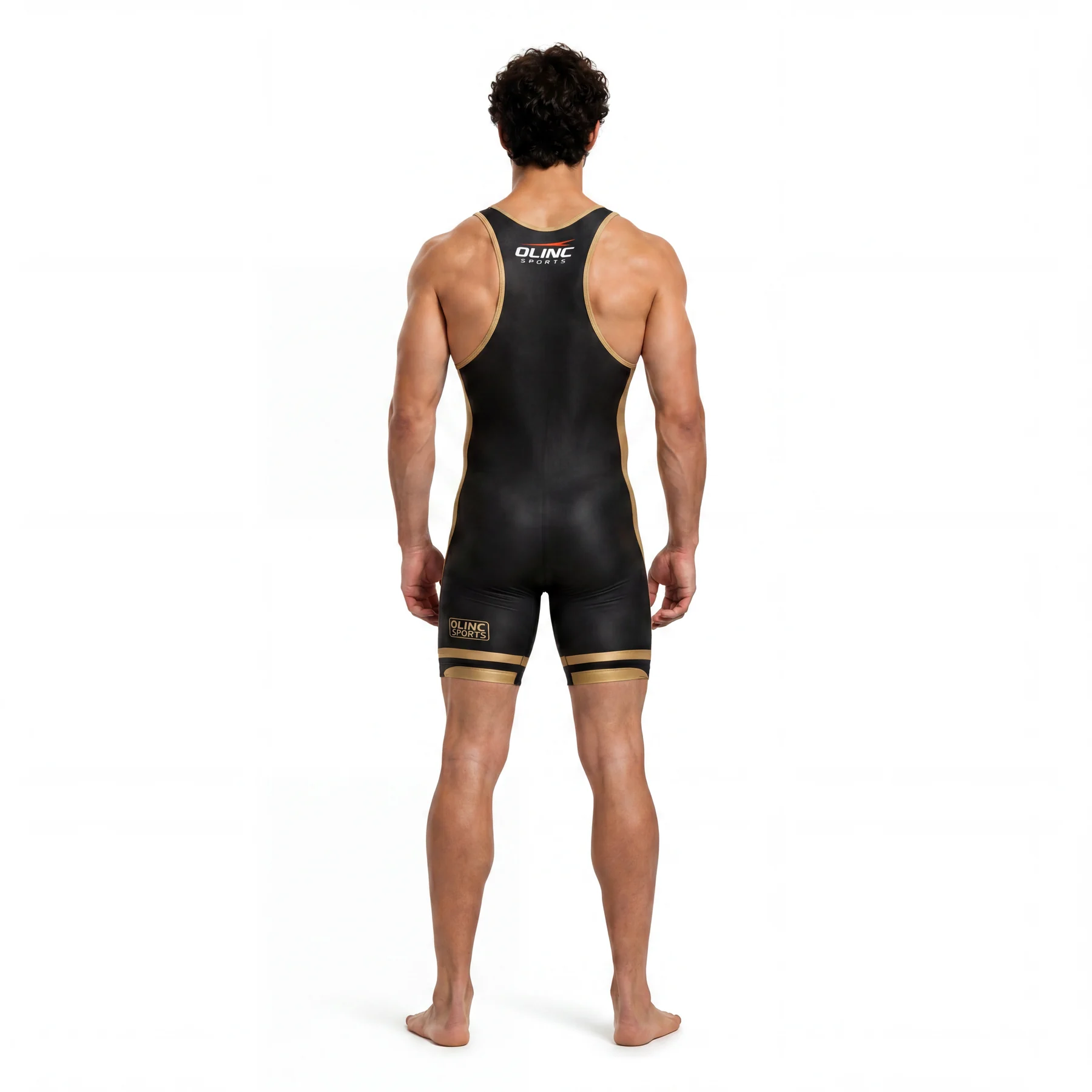 Olinc Sports 180 GSM Sublimated Wrestling Singlet product view 2 for Wrestling custom manufacturing