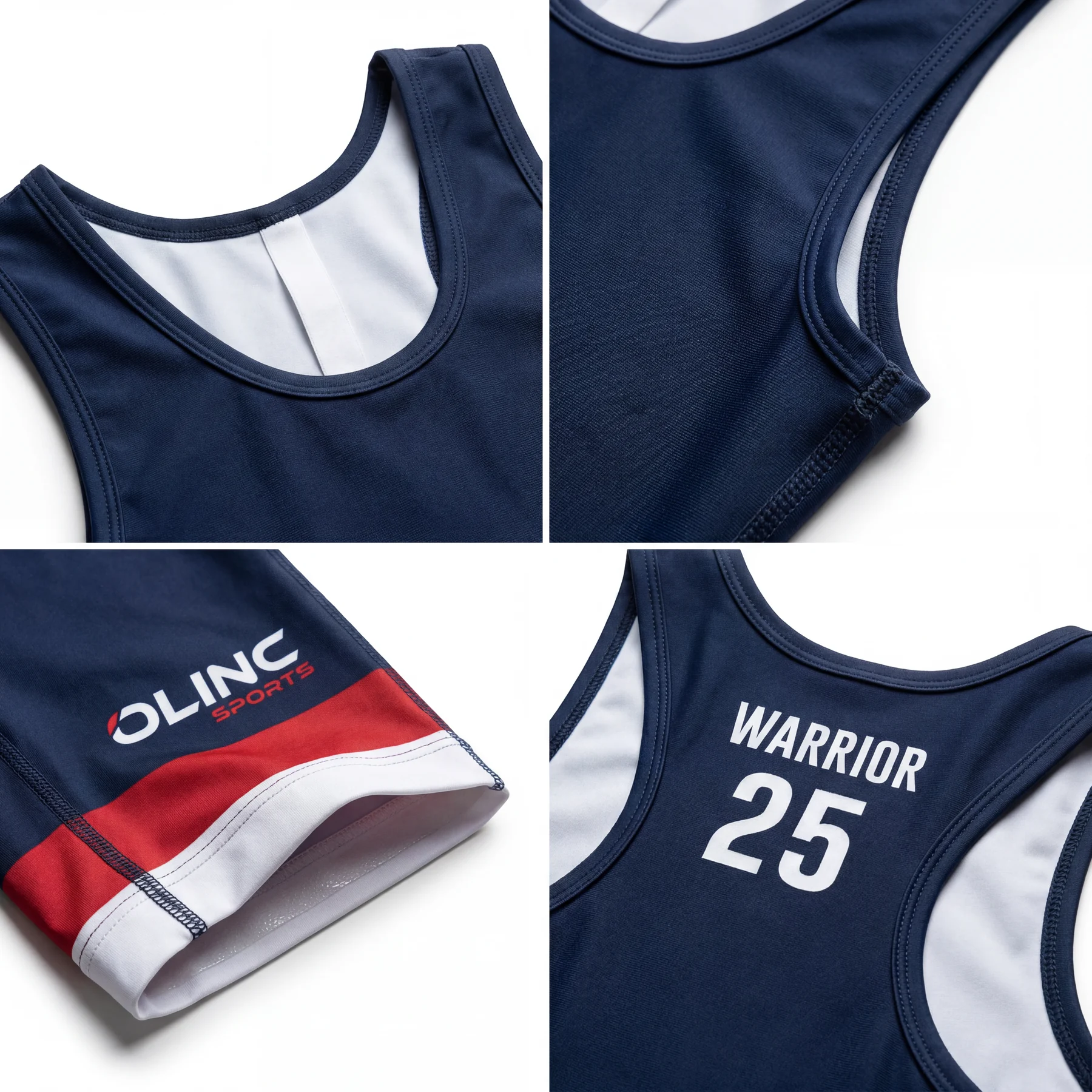 Olinc Sports 240 GSM Greco-Roman Wrestling Singlet product view 4 for Wrestling custom manufacturing